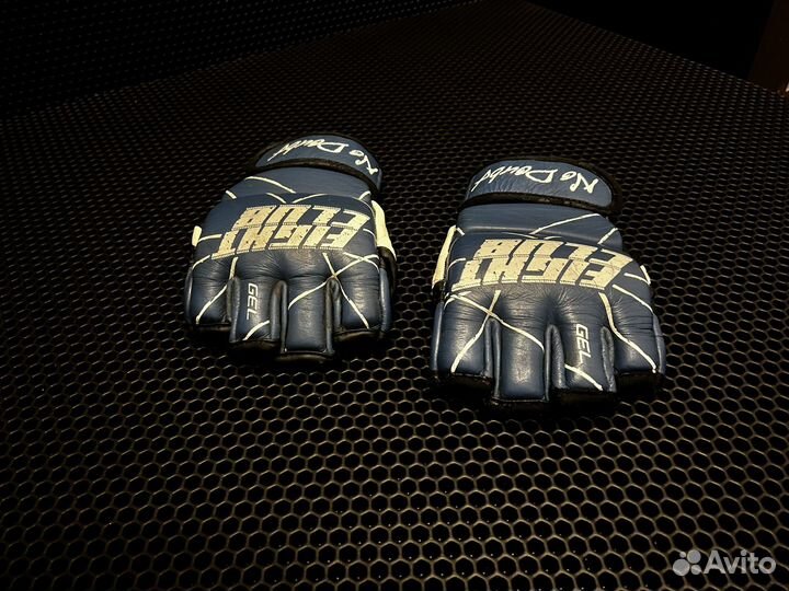 Перчатки для mma кожаные