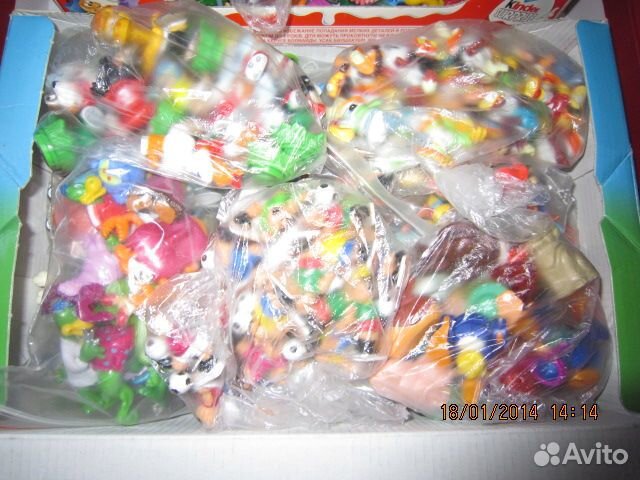 Киндер-сюрпризы последних 30-и лет