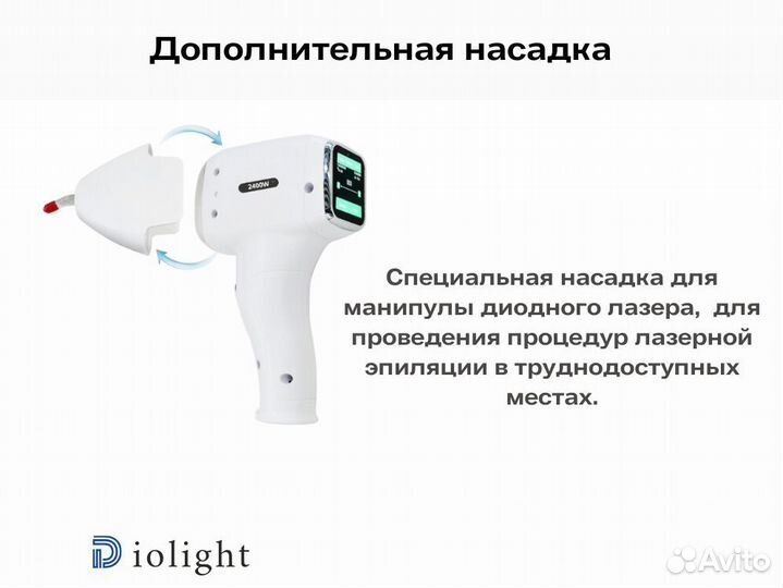 Диодный лазер диолайт UltraOne 1800, рассрочка