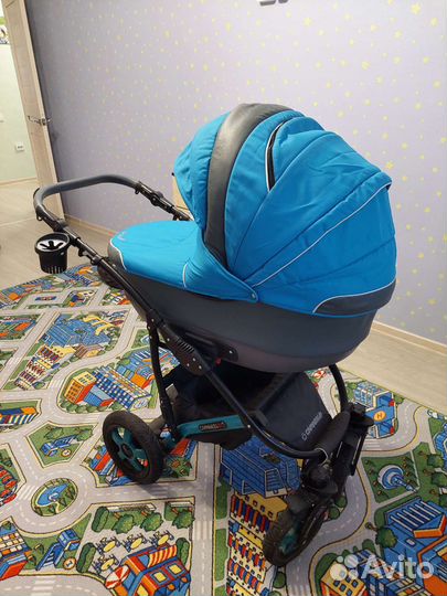 Коляска camarelo carmela 2 в 1