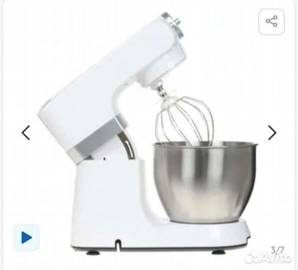 Планетарный миксер kitchenaid тестомес
