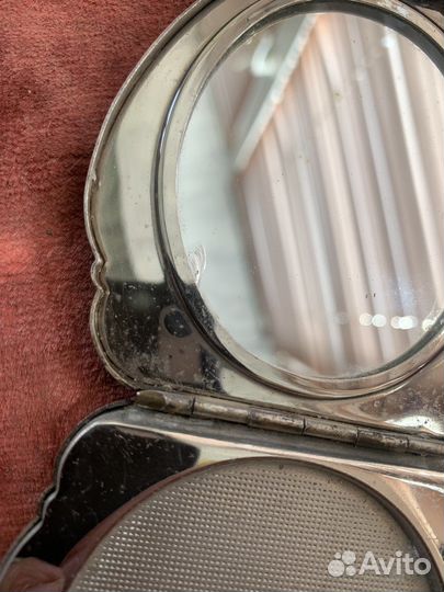 Пудреница с зеркалом СССР балет балерина