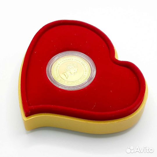 Золотая монета Kook Island 2008 elizabeth 2