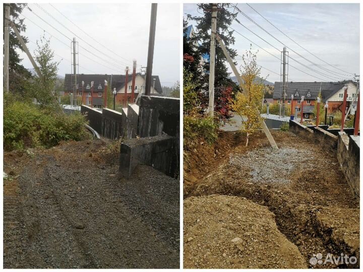 Услуги мини экскаватора