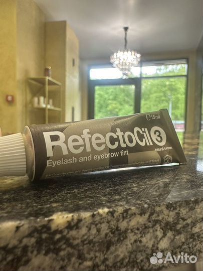 Refectocil 1 2 3 краска для бровей и ресниц