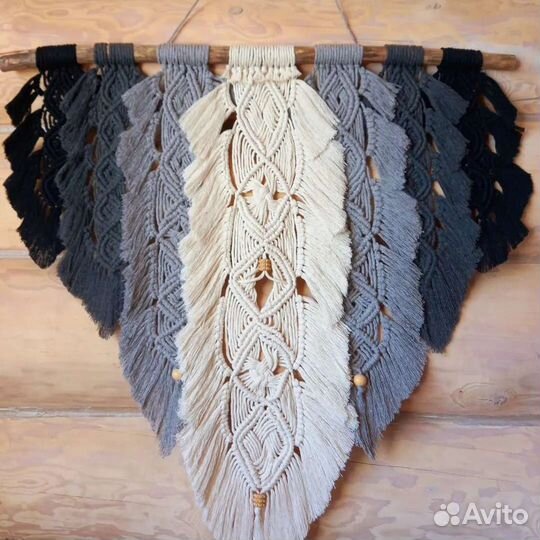 Панно макраме в стиле Бохо