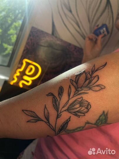Модель на тату