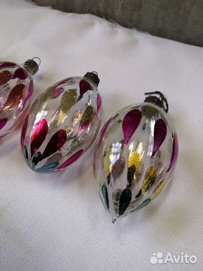 Елочные игрушки СССР Глинка