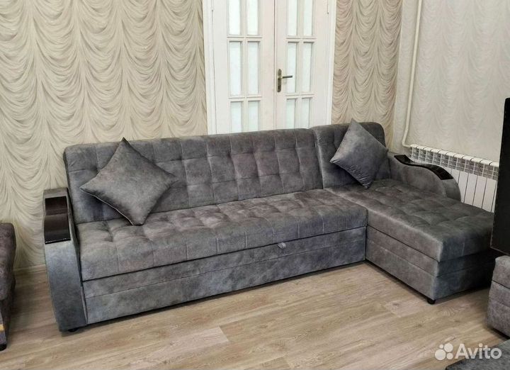 Угловой диван раскладной на заказ
