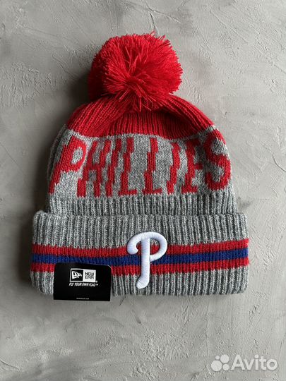 Шапка зимняя Philadelphia Phillies MLB