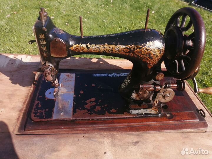 Швейная машинка зингер антикварная