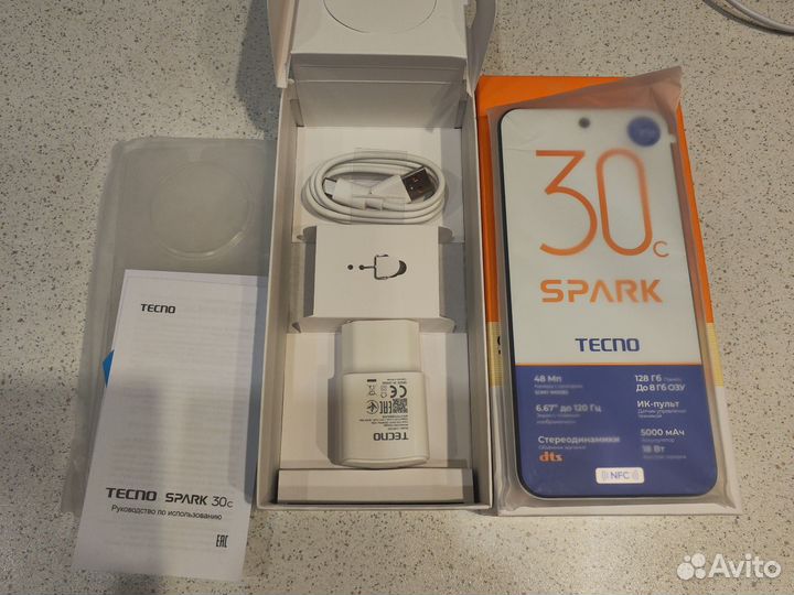 TECNO Spark 30C, 4/128 ГБ