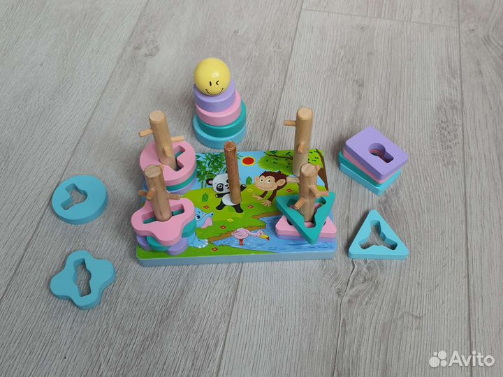 Развивающие игрушки дерево