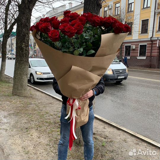 Розы метровые Эквадор