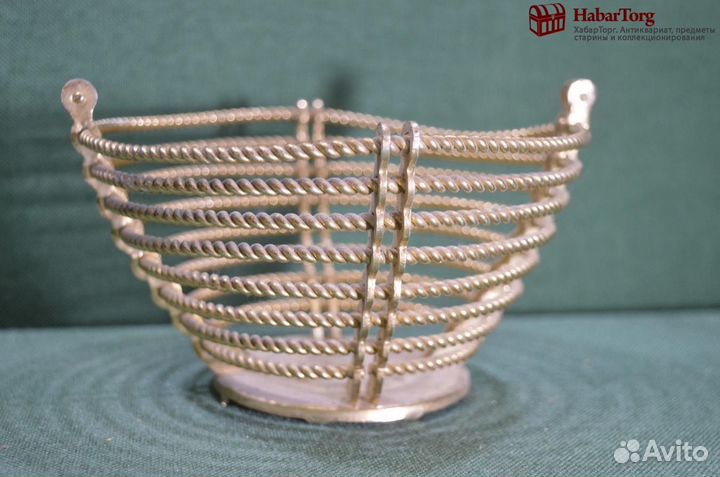 Конфетница сухарница плетеная 