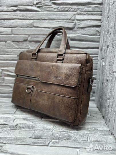 Мужская сумка портфель кожа
