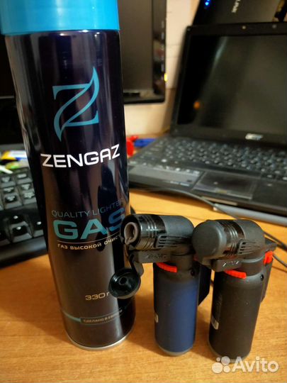 Газовая горелка турбо zengaz zt-60 и газ 330мл