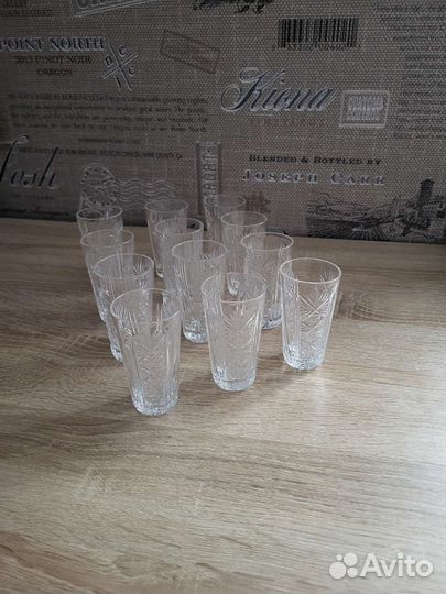 Фужеры, рюмки и стопки хрусталь и стекло