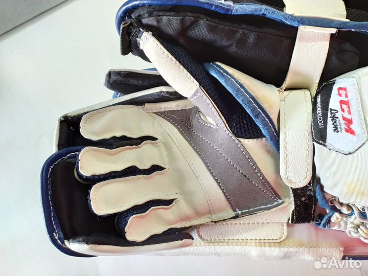 Ремонт и замена ладошек хоккейных перчаток(краг)