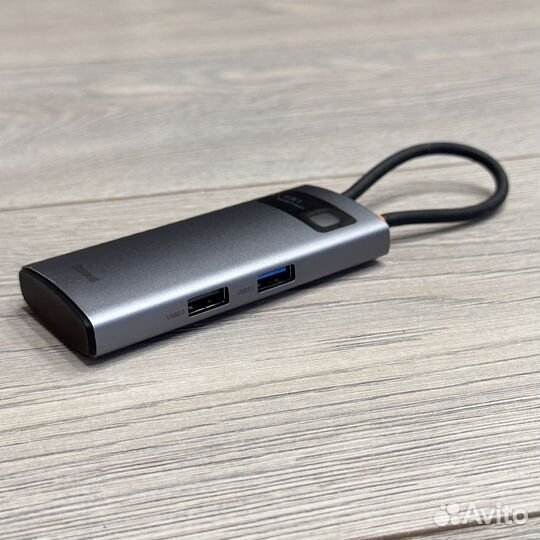 Многопортовый USB-C Хаб Baseus 4 in 1 Hub MacBook