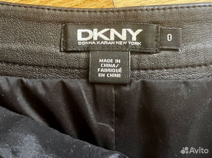 Шорты dkny, натуральная кожа