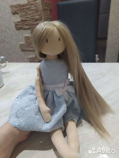 Кукла текстильная