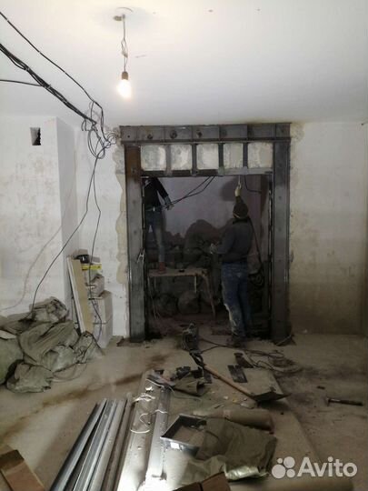 Алмазная резка проемов