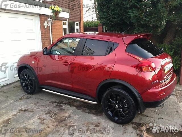 Тюнинг спойлер на Nissan Juke 