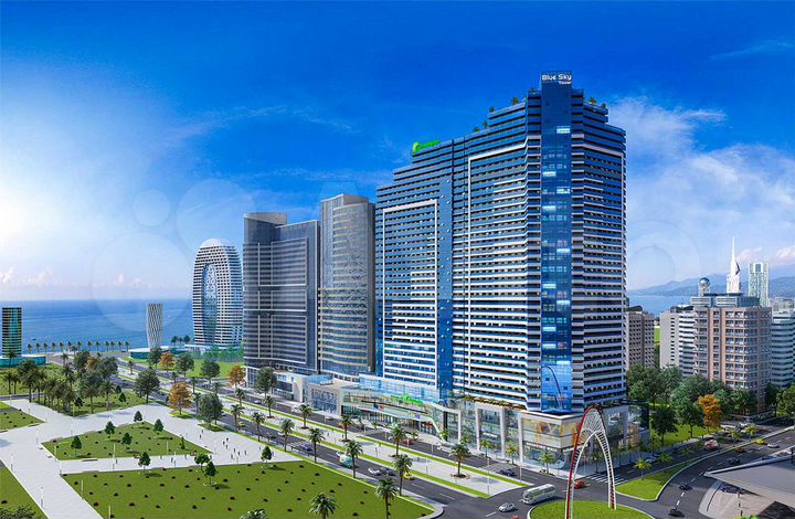 Квартира-студия, 33,9 м² (Грузия)