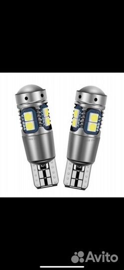Габаритные лампы t10 led w5w