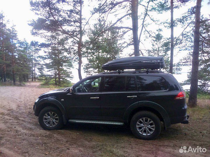 Бокс Terra Drive 480 черный мат. на Mitsubishi