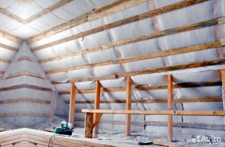 Утепление крыши/кровли