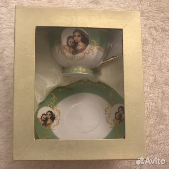 Набор: Тарелка+чашка