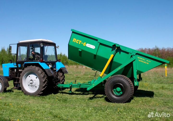 Полуприцеп тракторный Бобруйскагромаш ПСТ-6, 2023