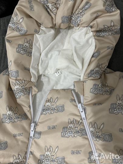 Комбинезон демисезонный 74