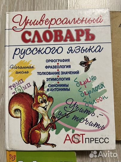 Учебник книга Словарь по русскому языку