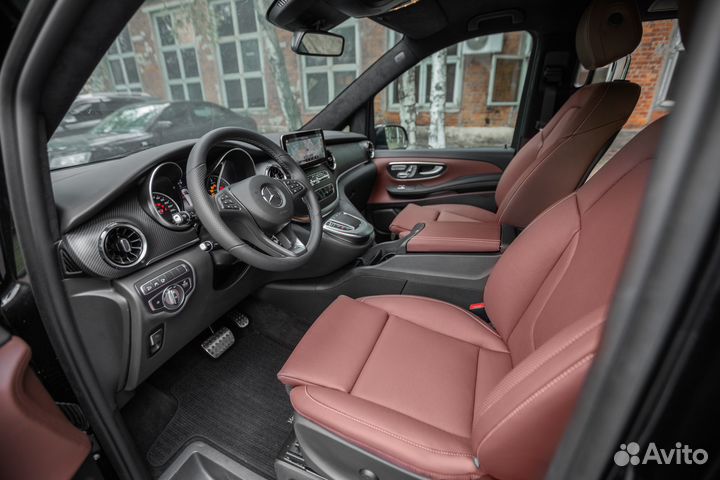 Перетяжка сидений Mercedes V-class как на фото