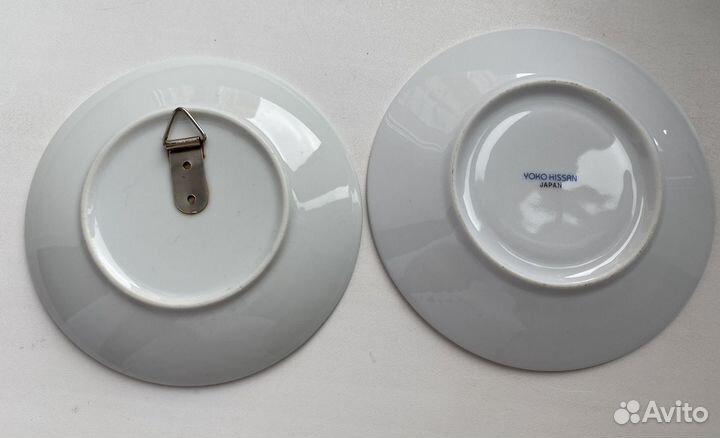 Настенное фарфоровое блюдце Япония