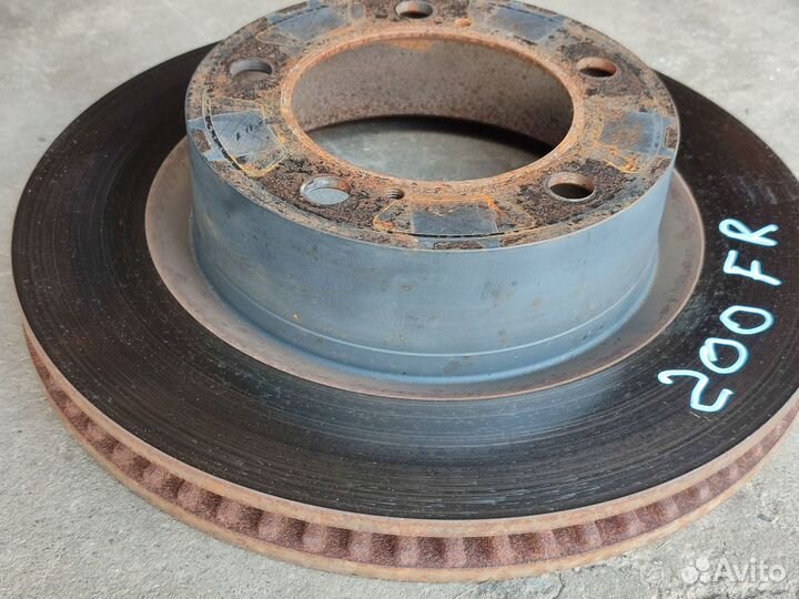 Диск тормозной передний LC200 / LX450d / 570