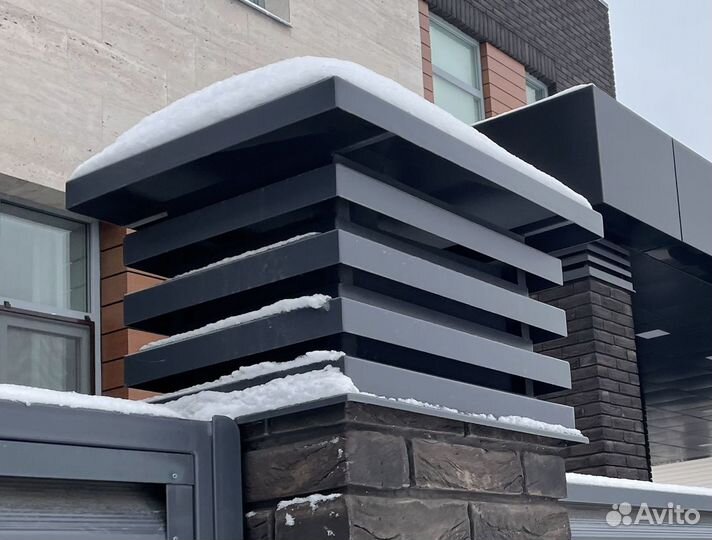 Колпак на трубу дымохода от 700х450 до 800х550