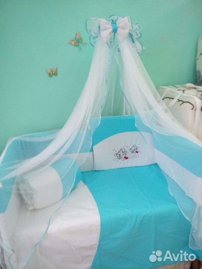 Бортики в кроватку