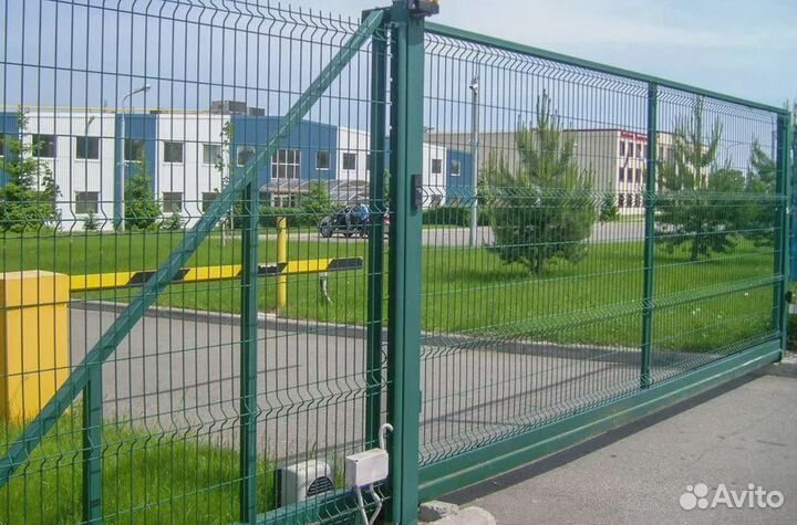 Ворота 3д, калитки 3D