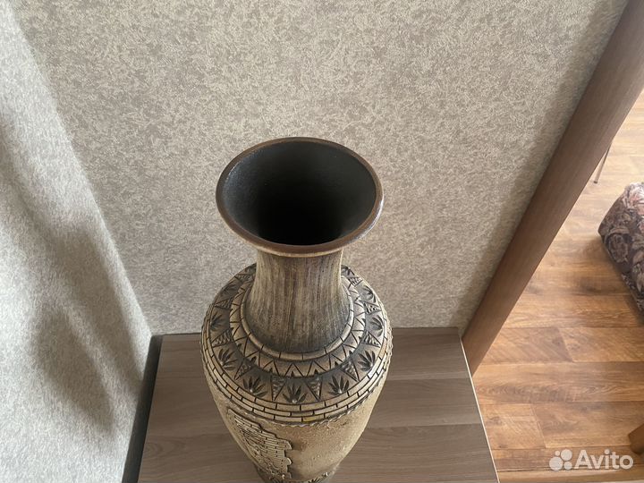 Ваза напольная керамическая