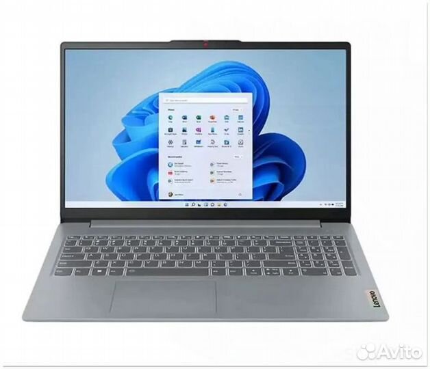 Ноутбук Lenovo IdeaPad Slim 3 15IRU8 серый