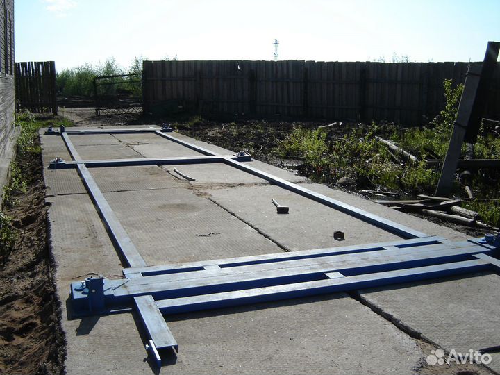 Автомобильные весы 80 тонн 18 метров