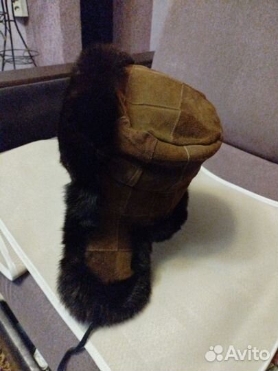 Мужская зимняя меховая шапка