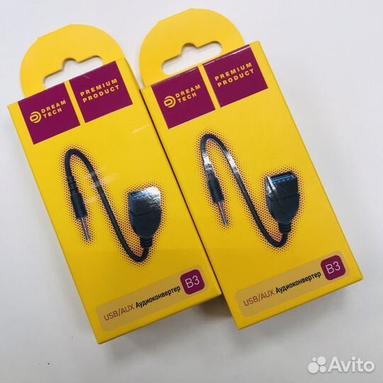 Переходник usb jack 3.5 мм aux