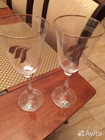 Два подарочных бокала: bohemia