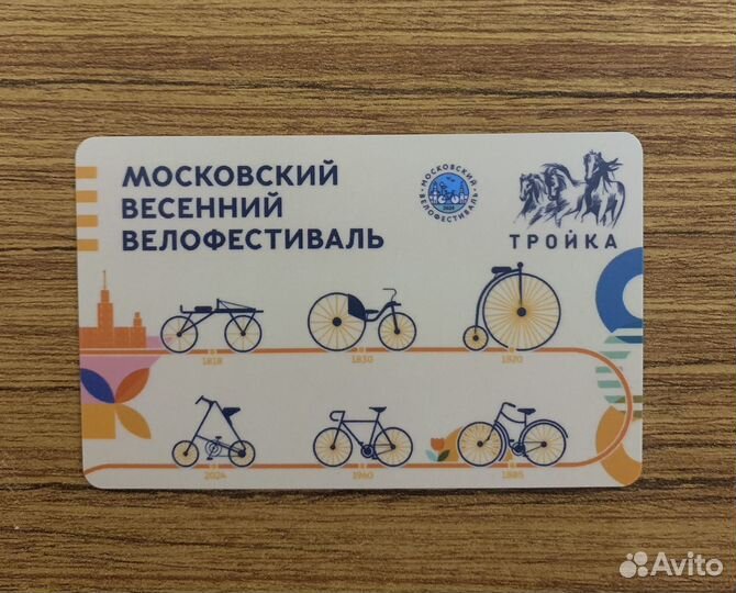 Карта Тройка Велофестиваль 2024