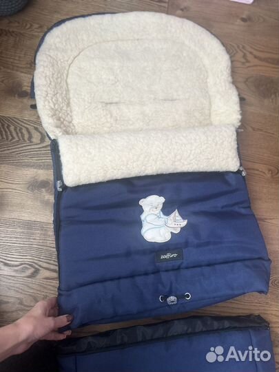 Конверт зимний на овчине трансформер